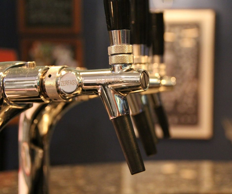 Use of Beer Taps & Towers as Bar Equipment Parts