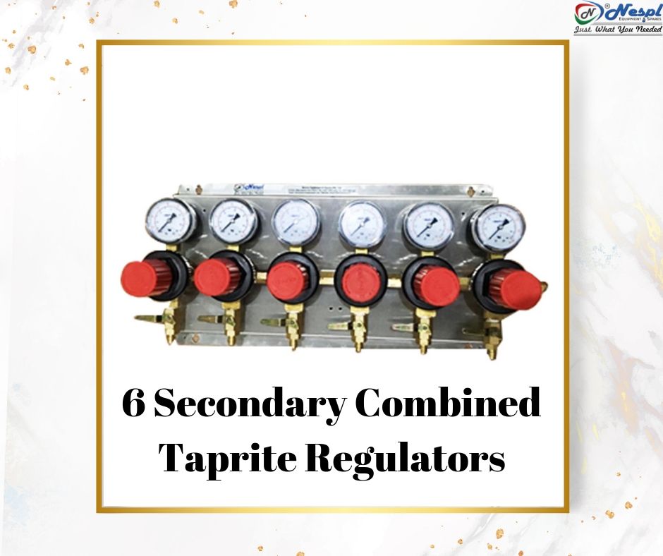 6 Secondary Combined Taprite Regulators - NATRON