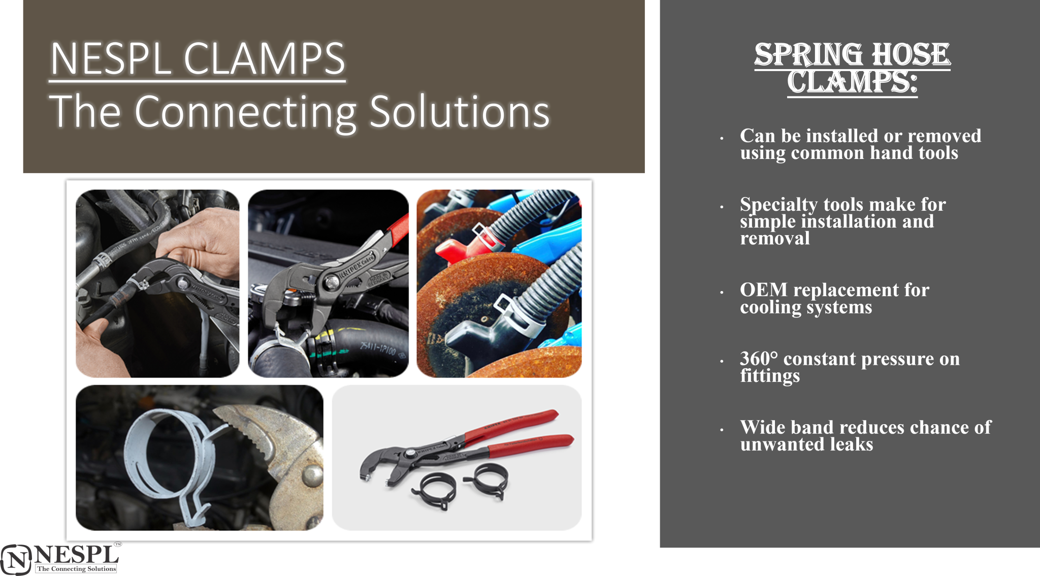 Different Types of Hose Clamps Natron Equipments Blog