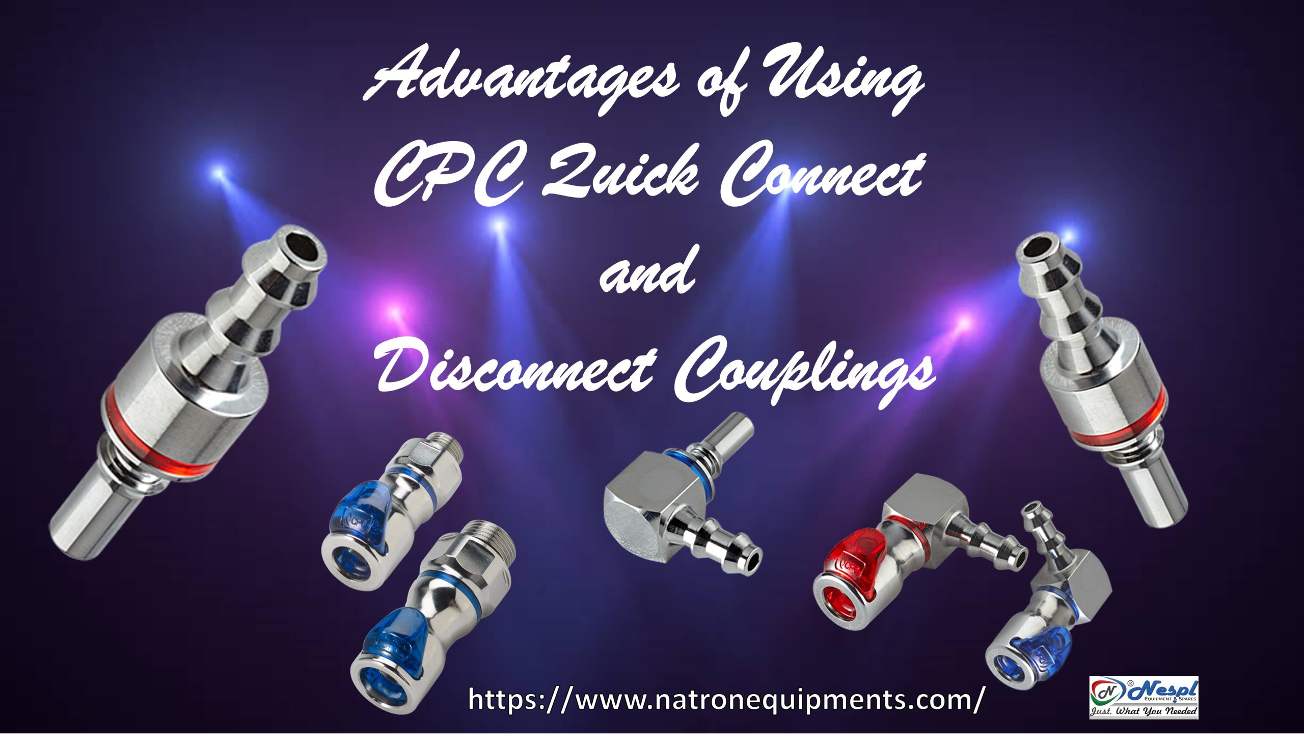 CPC QUICK CONNECT & DISCONNECT FITTINGS