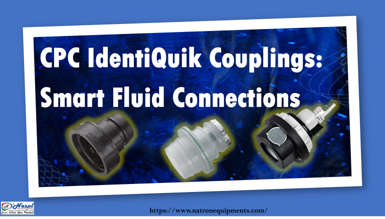 CPC IdentiQuik Couplings: Smart Fluid Connections