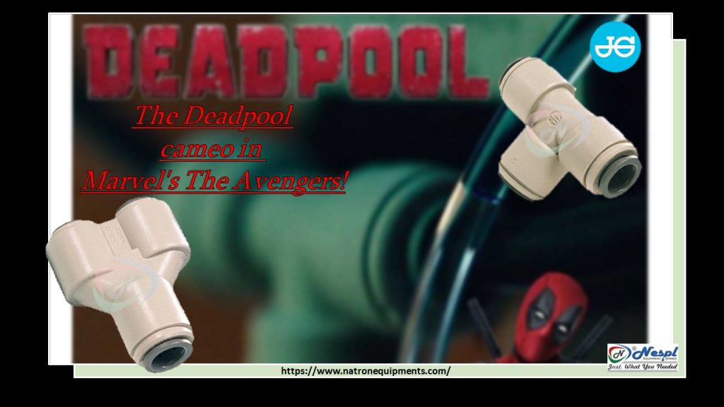 John Guest Fittings The Deadpool cameo in Marvel's The Avengers