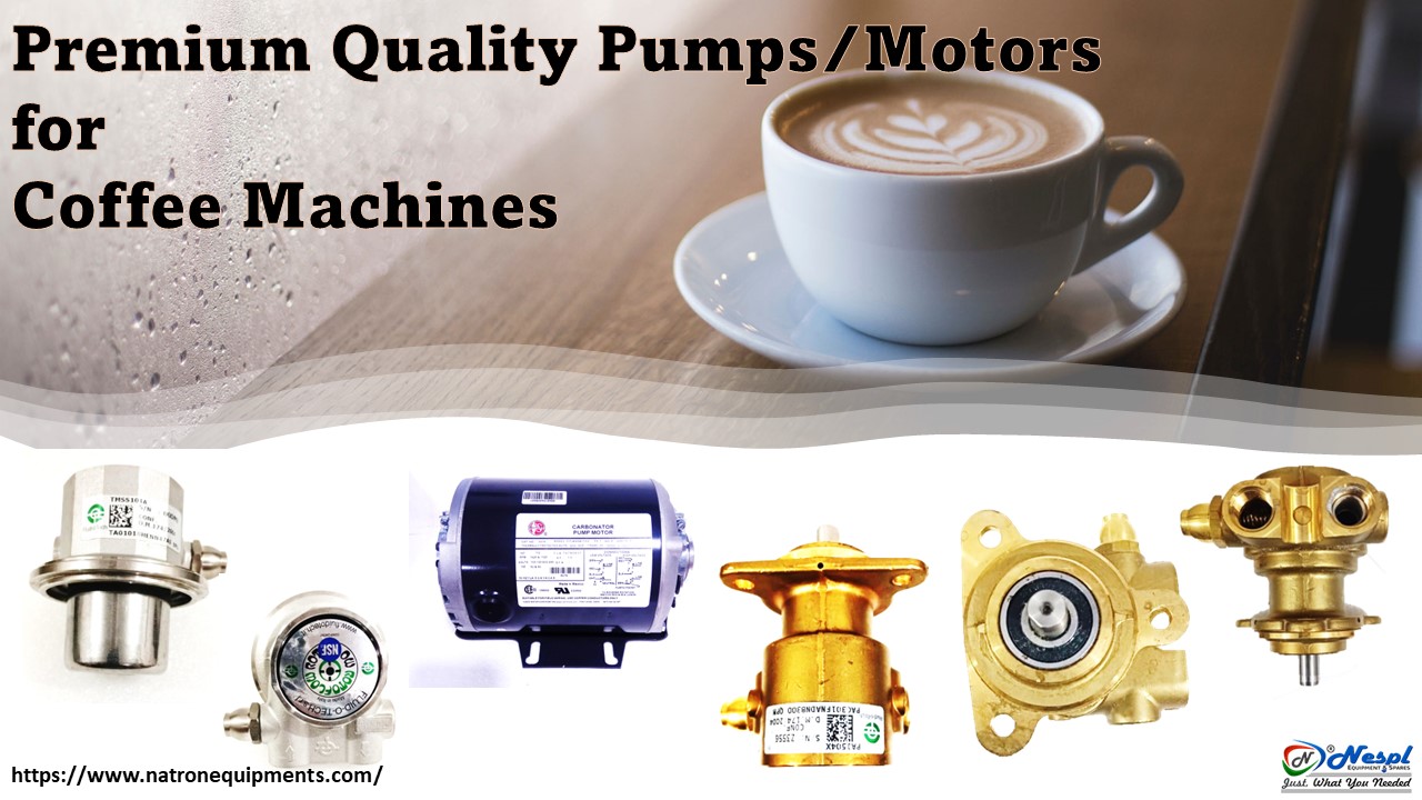 Pumps & Motors for coffee machines