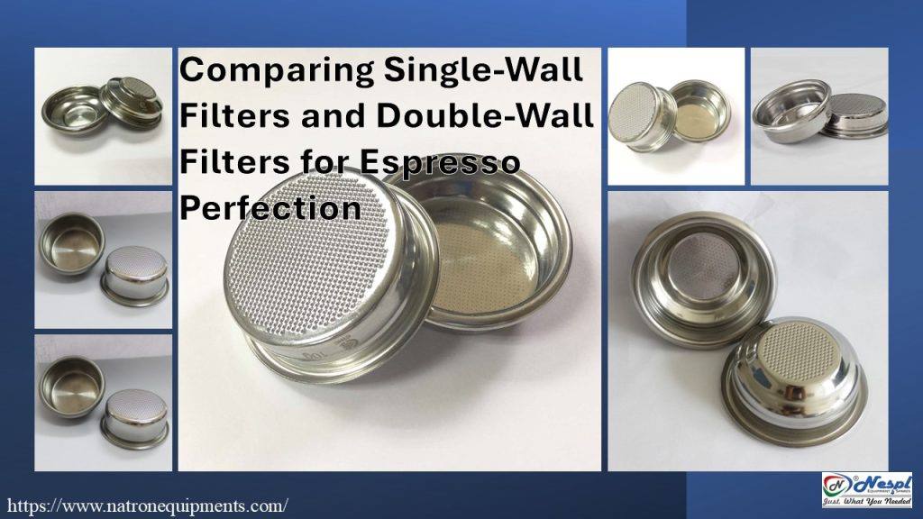 Espresso Coffee Filters Single & Double Wall Filters