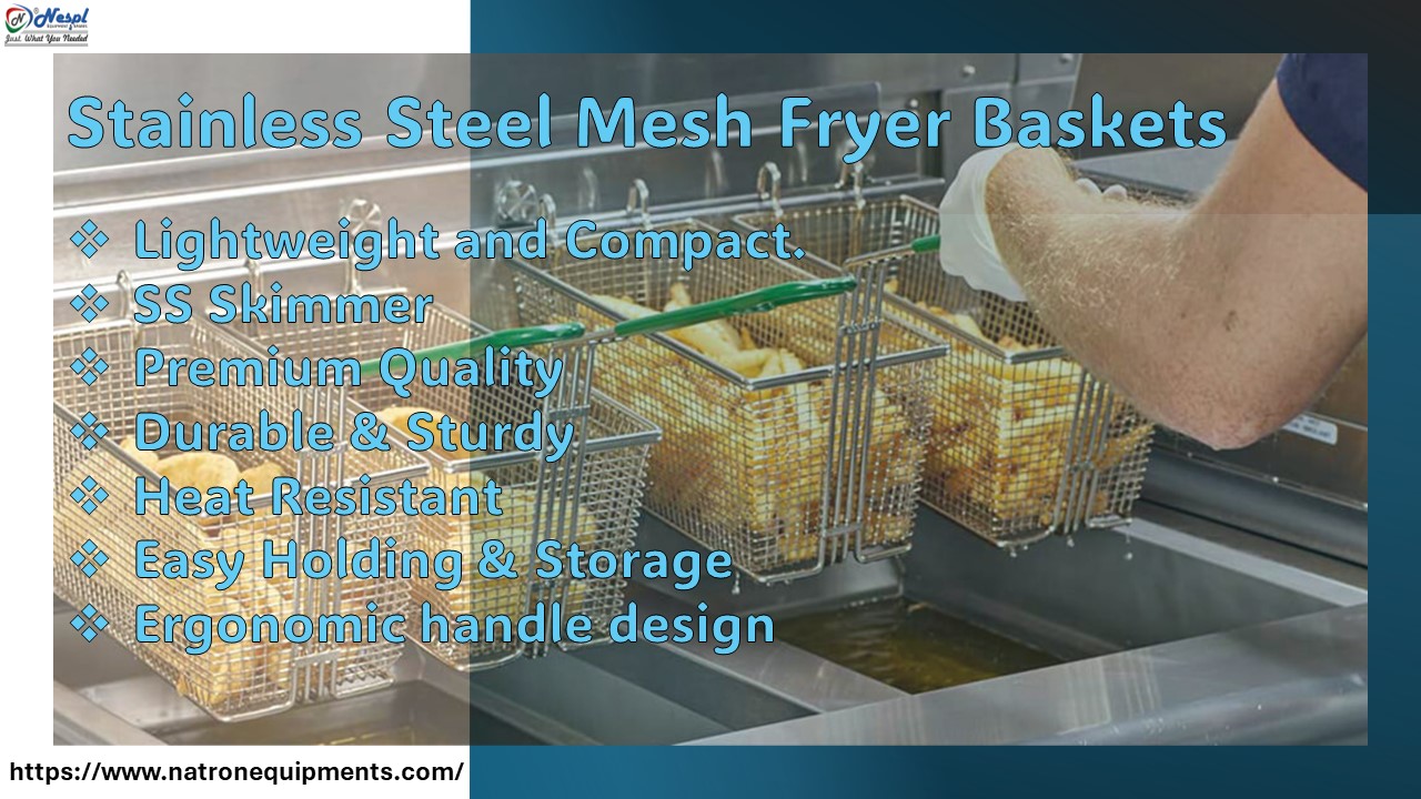 Stainless Steel Mesh Fryer Baskets