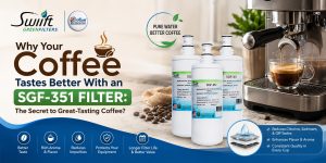 SGF-351 Compatible Coffee and Hot Tea Water Filter for 3M CC351