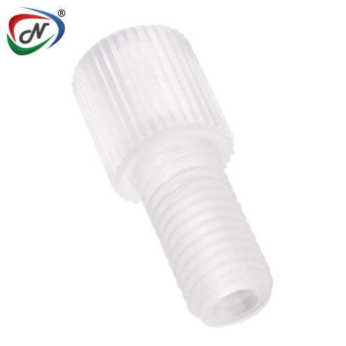 CPC Quick Connect & Disconnect Solutions 2418900 1/4-28 Polypropylene Nut, 1/16 Tubing (PMC 12) NSSP004301