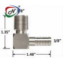 3/8" Male NPT to 3/8" Hose Barb Elbow NSSP008845