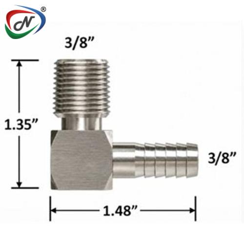 3/8" Male NPT to 3/8" Hose Barb Elbow NSSP008845