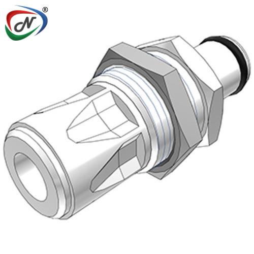 CPC Quick Connect & Disconnect Solutions 31300 1/4 JG Non-Valved Panel Mount Acetal Coupling Insert (PLC41004 NSF) NSSP004344