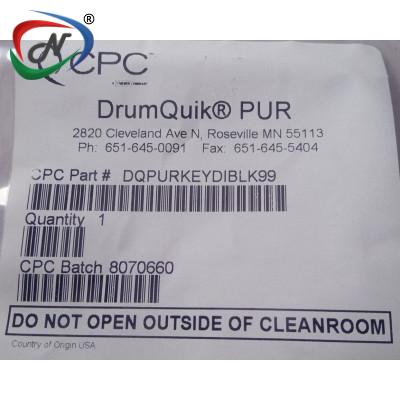  DQPURKEYDIBLK99-Polyethylene Key Kit For Drum Coupling Insert - Molded Black
