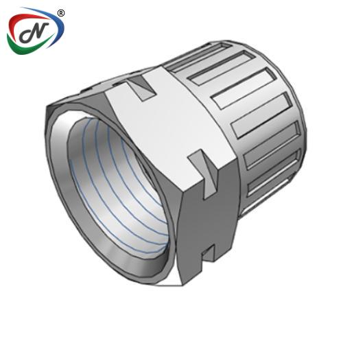 CPC Quick Connect & Disconnect Solutions 358400 10mm PTF Chrome-plated Brass Nut  NSSP004352
