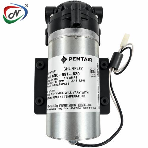 SHURFLO-PENTAIR-MANITOWOC ICE SHURFLO 8005-991-820 Diaphragm Pump – 24 VAC, 45 PSI Bypass NSSP008497