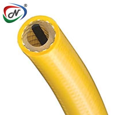  A1091-04HX250, 1/4 IN. I.D. YELLOW AND CLEAR MEDICAL GAS HOSE HEAVY WALL