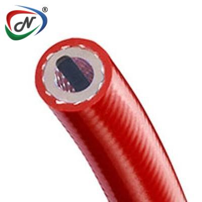  A1094-04HX250, 1/4 IN. I.D. RED AND CLEAR MEDICAL GAS HOSE HEAVY WALL
