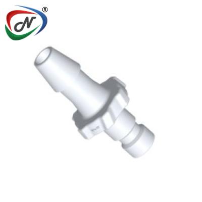  BC530 Bayonet Fitting, bayonet male X 5/32 HB,   White Nylon