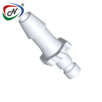  BC630 Bayonet Fitting, bayonet male X 3/16 HB, White Nylon