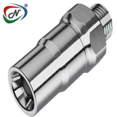  BLQ4D30006 1/4â€³ Blind Mate SAE-06 Valved In-Line Liquid Cooling Coupling Body