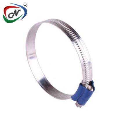  The Color Housing Hose Clamp 9.7mm Bandwidth For Automotive