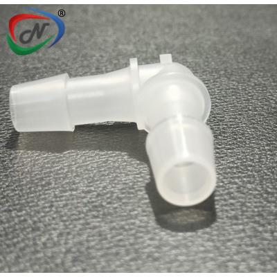  HE12 Elbow Fitting, 3/8 HB X 3/8 HB, Natural Polypropylene
