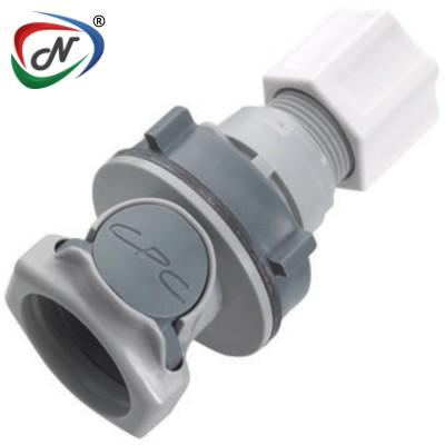  HFC12812 1/2 JACO Non-Valved Panel Mount Coupling Body