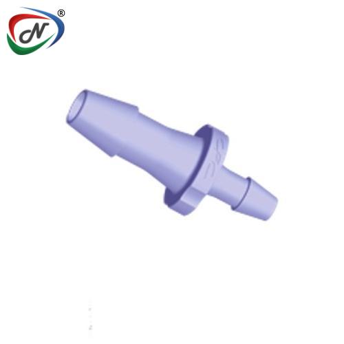 CPC Quick Connect & Disconnect Solutions HSR8591 Straight Reducer Fitting, 1/4 HB X 5/32 HB, Purple Tint Polycarbonate NSSP005632