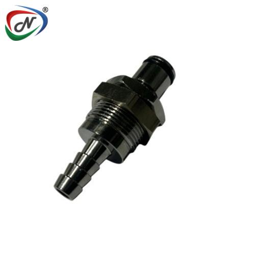 CPC Quick Connect & Disconnect Solutions LC42004 1/4 Hose Barb Non-Valved Panel Mount Chrome plated Brass Coupling Insert NSSP003438