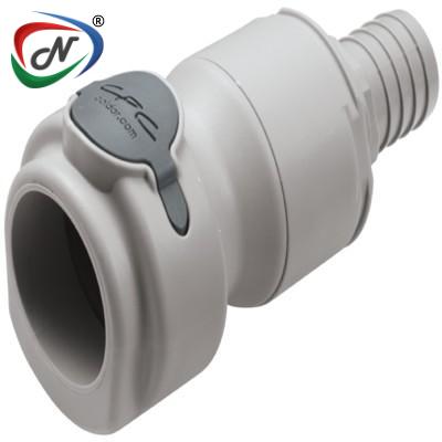  NSHD17012 3/4 Hose Barb Valved In-Line Coupling Body