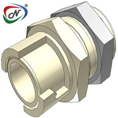  SMFPM0212 1/8 Hose Barb Non-Valved Panel Mount Coupling Body