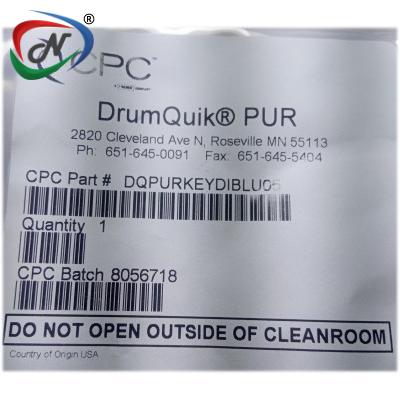  DQPURKEYDIBLU05 Key Kit for Drum Coupling Insert - Molded Blue