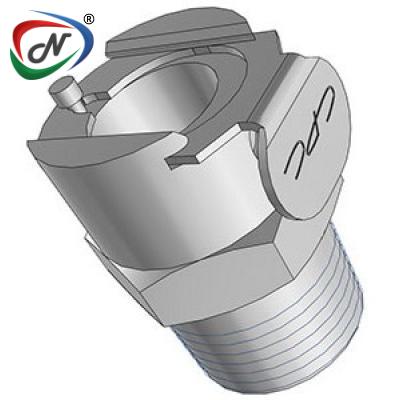  LC10006BSPT 3/8 BSPT Non-Valved Chrome-plated Brass Coupling Body