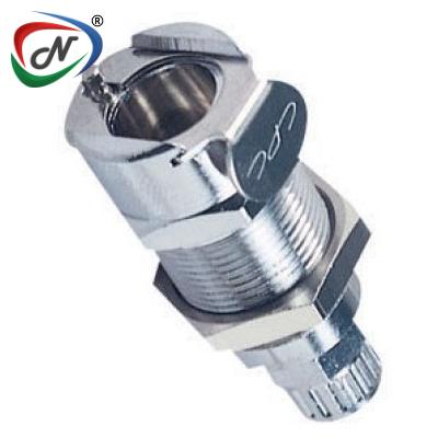  LC12004 1/4 PTF Non-Valved Panel Mount Chrome plated Brass Coupling Body