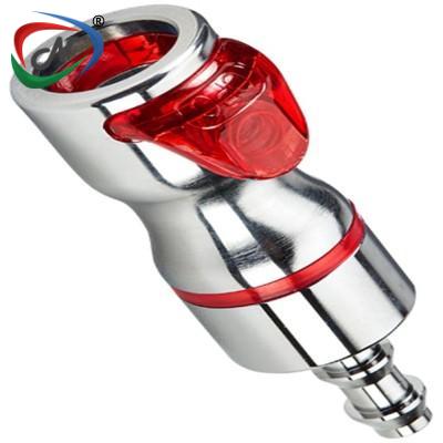  LQ4D17004LRED 1/4 Locking HB Valved In-Line Body - Red