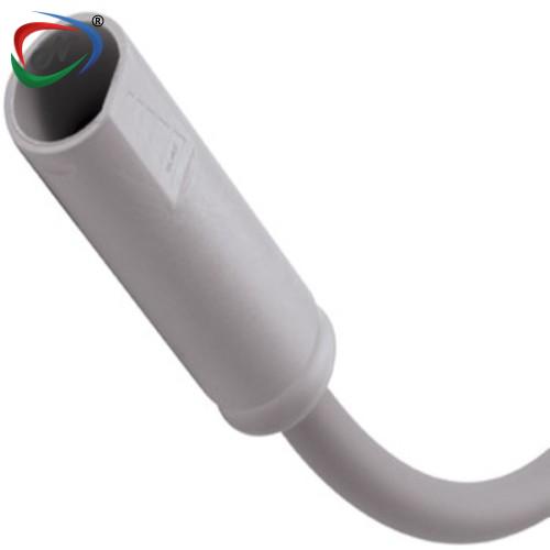 CPC Quick Connect & Disconnect Solutions MHQC17000 In-Line body, 4’ (1.2m) umbilical with 1/16” (3.2mm) ID tube, (2) 22 gauge wires NSSP007124