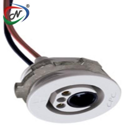  MHQC42000 Panel Mount insert, 1/16” (3.2mm) ID tub (2) 22 gauge wires, valved