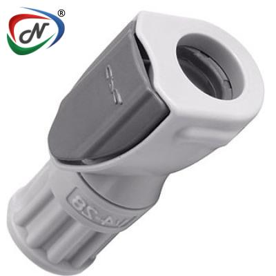  NS1D19042812HC 1/4-28 Flat Bottom Port Valved In-Line Coupling Body Hastelloy-C® Spring