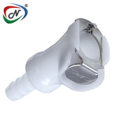  PLC17004 1/4 Hose Barb Non-Valved In-Line Acetal Coupling Body