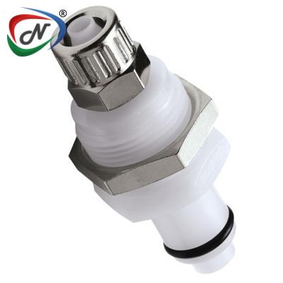  PMC4004 1/4 PTF Non-Valved Panel Mount Coupling Insert