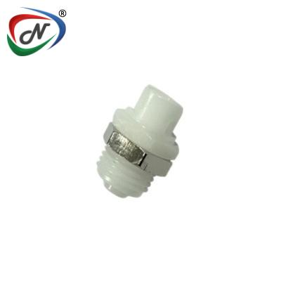 SMFPM01 1/16 Hose Barb Non-Valved Panel Mount Acetal Coupling Body