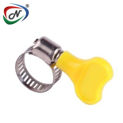  Stainless Steel American Type Hose Clamp With Handle for Auto parts