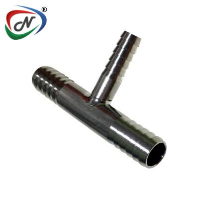  TEE 1/4'' BARB S.S.
