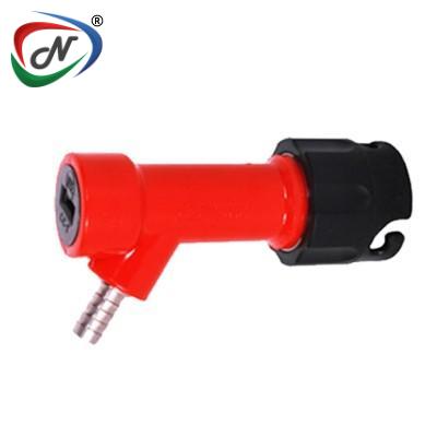  Black Connector Barb S.S.