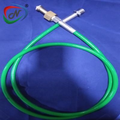  CO2 High Pressure Hose - 6Ft. - Euro Nut -Inlet  And 21.7W- 14 FILX1â€  Out